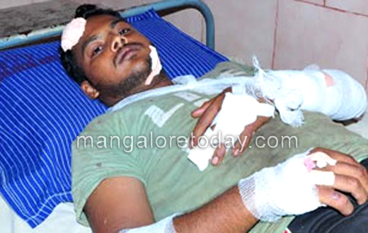 ullal beaf stall worker attack