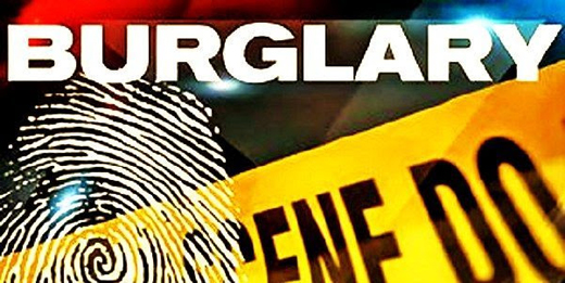 lakh and valuables burgled
