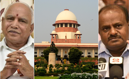 Image result for SC refuses to stop Yeddyurappa swearing in