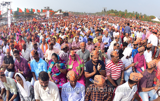 Rajnath Singh in Mangalore