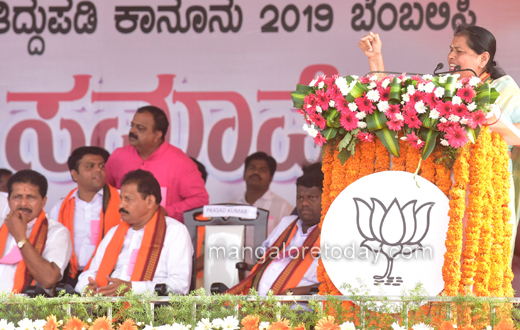 Rajnath Singh in Mangalore