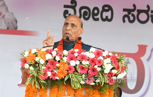 Rajnath Singh in Mangalore