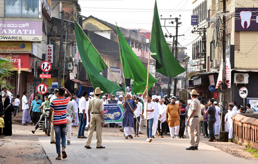 Eid Mila rally in Mangalore