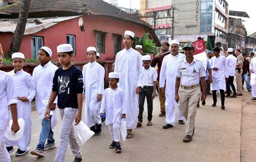 Eid Mila rally in Mangalore