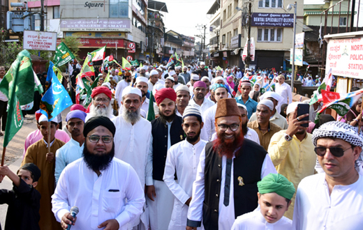 Eid Mila rally in Mangalore