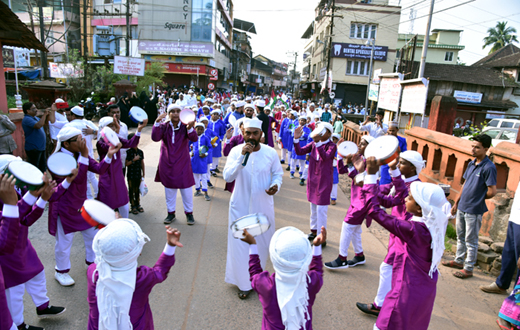 Eid Mila rally in Mangalore