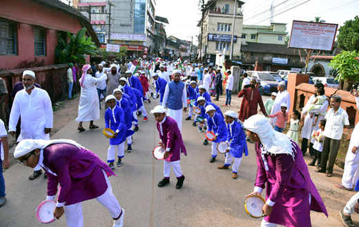 Eid Mila rally in Mangalore