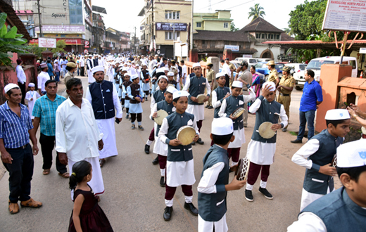 Eid Mila rally in Mangalore