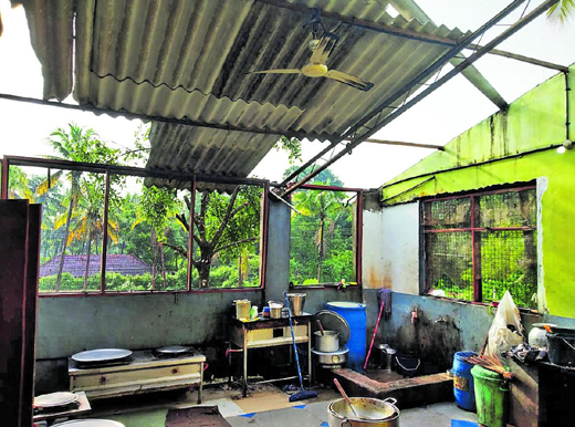 Three Students Hurt Roof Sheets Of Hostel Blown Away In Puttur