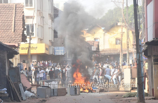 Protest in mangalore