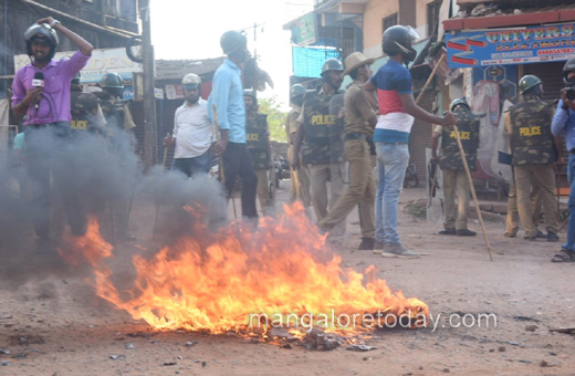 Protest in mangalore