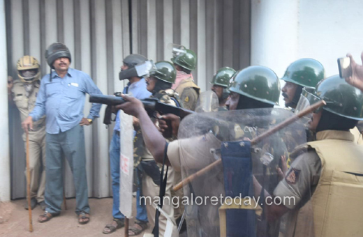 Protest in mangalore