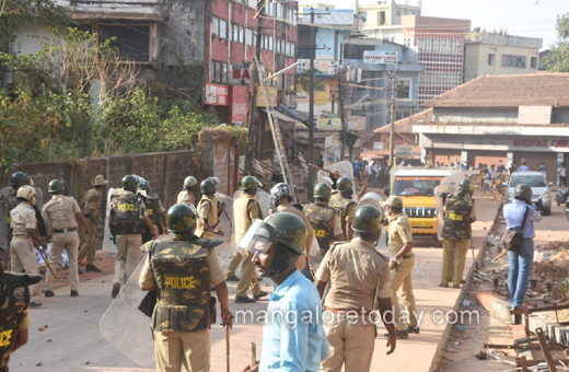 Protest in mangalore