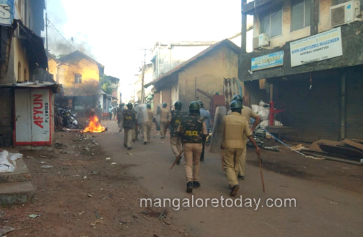 Protest in mangalore