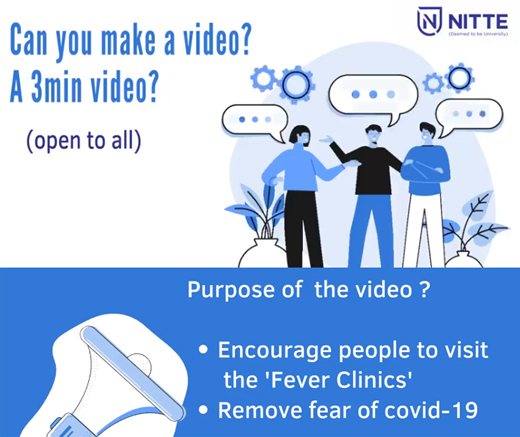 Nitte University video contest on Corona