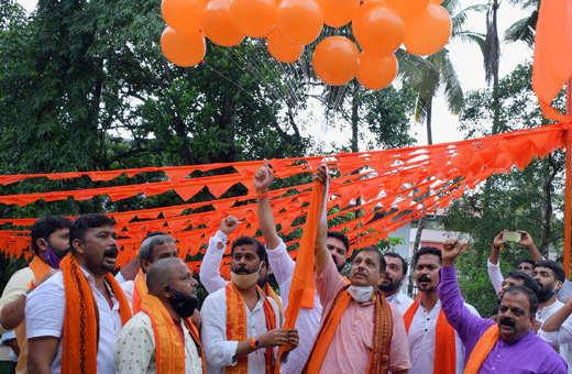 Ayodhya bhoomi pooja celebration in Mangaluru