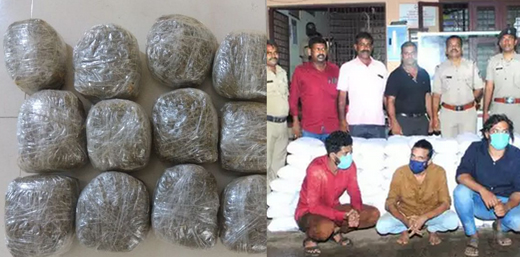 Ganja seized