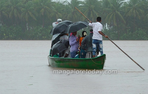 Heavy rain in Udupi