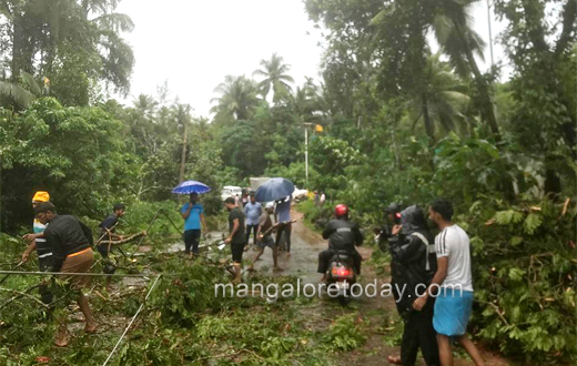 Heavy rain in Udupi