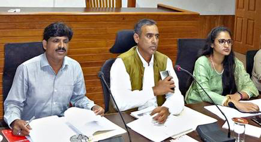 District In-charge Secretary Maheshwar Rao on Wednesday directed the officers to take necessary steps to deal with drinking water scarcity during summer in Udupi district.