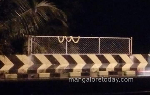 Nethravathi bridge fencing