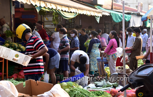 mangalore market rush