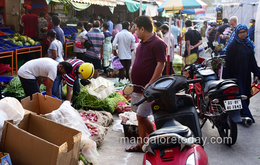 mangalore market rush