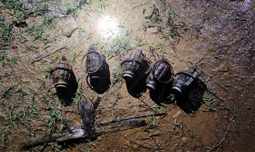 5 grenades found in Mangalore