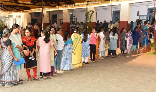 Highest polling in Mangalore