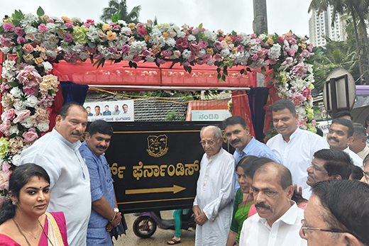 George Fernandes Road inaugurated