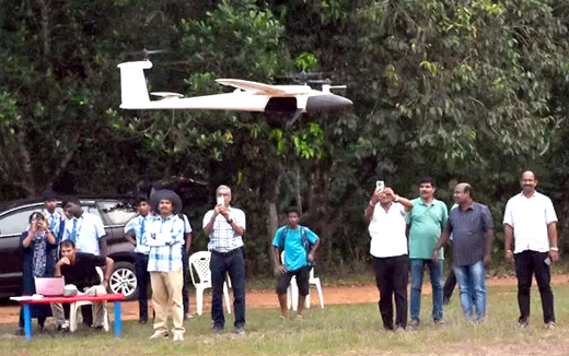 Drone Survey Conducted in Sullia by ISRO