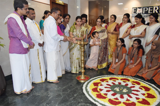 Main news Expert PU College celebrates Onam