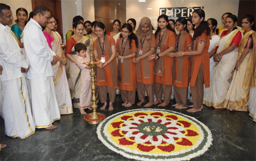 Main news Expert PU College celebrates Onam