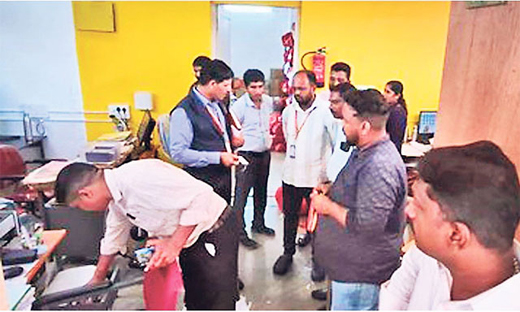 Main news Lokayukta conducts surprise inspections