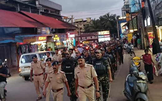 Tight Security in Puttur