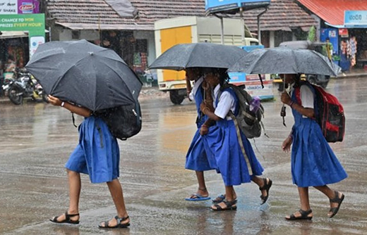 Taluk-Wise Rain Holidays