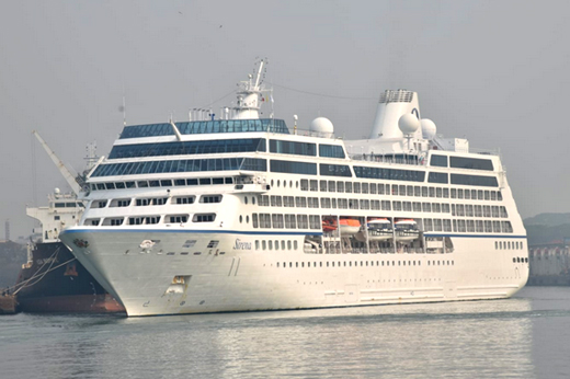 MS Sirena Cruise Ship Calls at Mangalore