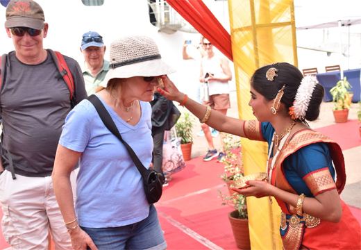 MS Sirena Cruise Ship Calls at Mangalore