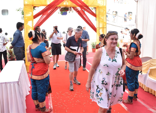 MS Sirena Cruise Ship Calls at Mangalore