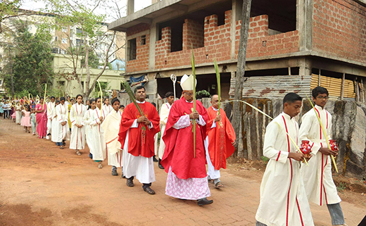 Christians Observe Palm Sunday