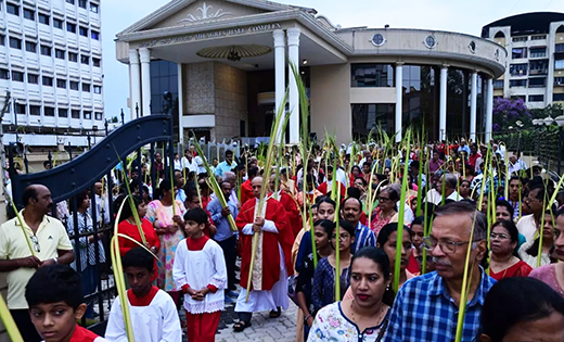 Christians Observe Palm Sunday