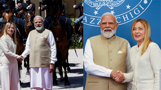 Headline PM Modi and Meloni