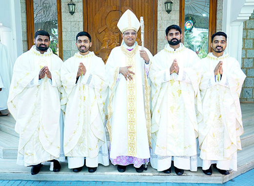 Ordained Priests at Bikarnakatte Shrine