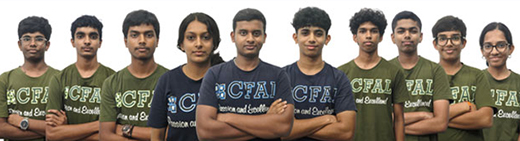 CFAL Robotics Team to Represent India