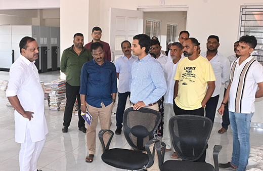Mangalore DC Office Complex Inspected