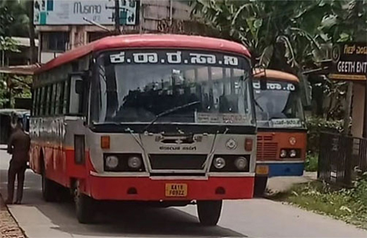 KSRTC bus breakdown triggers traffic chaos