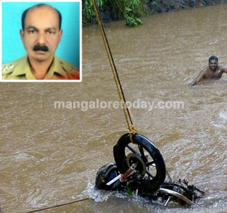 Bike of ASI Naik retrieved; search for body continues