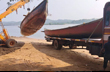 Illegal sand extraction site at Harekala raided; four boats seized