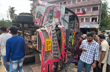 Kasargod: Speeding bus overturns; passengers injured