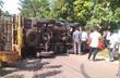 Vittal: Lorry transporting chickens overturns